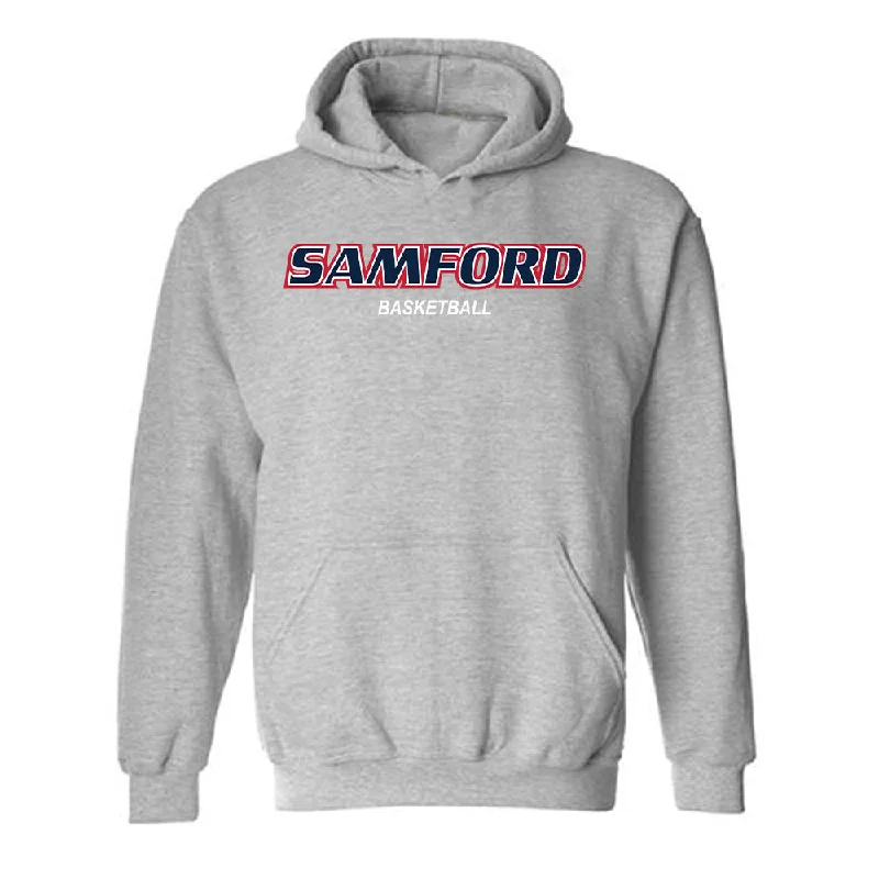 Samford - NCAA Women's Basketball : Kylee Lewandowski - Hooded Sweatshirt Hoodie with Set-In Sleeves Structured Classic