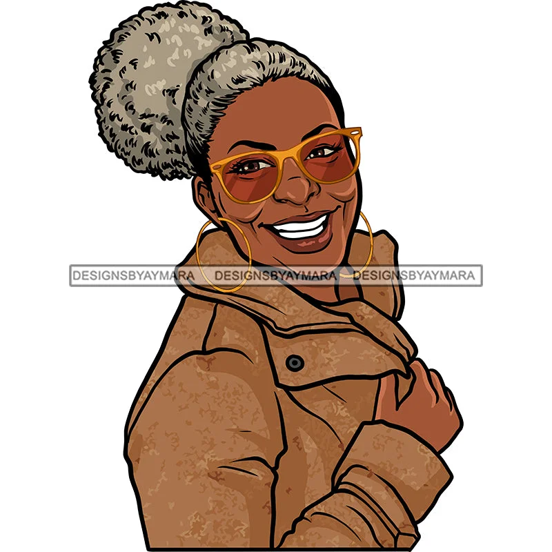 Smiling Old Woman Wearing Winter Coat Jacket Glasses Earrings Jewelry Hair Bun Seniors Grandma Older Lady Classy Mature Elderly Black Girl Magic Melanin Nubian African American Lady SVG JPG PNG Vector Clipart Cricut Silhouette Cut Cutting Quilted Jacket Puffer Jacket Insulated Jacket Smiling Old Woman Wearing Winter Coat Jacket Glasses Earrings Jewelry Hair Bun Seniors Grandma Older Lady Classy Mature Elderly Black Girl Magic Melanin Nubian African American Lady SVG JPG PNG Vector Clipart Cricut Silhouette Cut Cutting Quilted Jacket Puffer Jacket Insulated Jacket