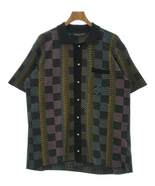 LOUIS VUITTON Cardigans Plaid Cardigan Polka Dot Checkered