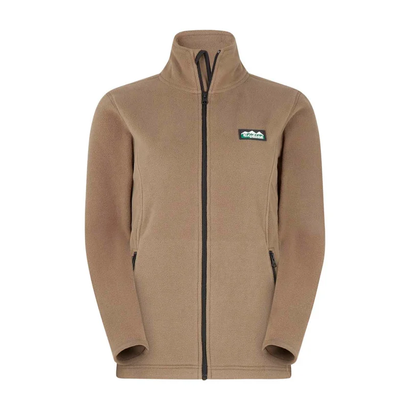 RidgeLine Ladies Faroe Jacket Light Bark Fleece Jacket Down Jacket Feather Jacket