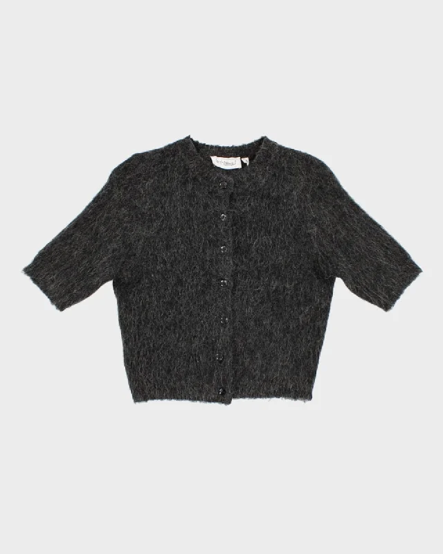 Vintage 90s/00s Le Chateau Short Sleeved Cardigan - S Jersey Fabric Tulle Fabric Batik Fabric Vintage 90s/00s Le Chateau Short Sleeved Cardigan - S Jersey Fabric Tulle Fabric Batik Fabric