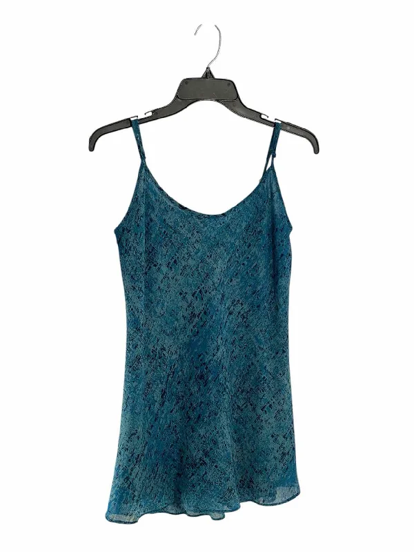 Cabi Size S Blue Print Tank Top open back tank