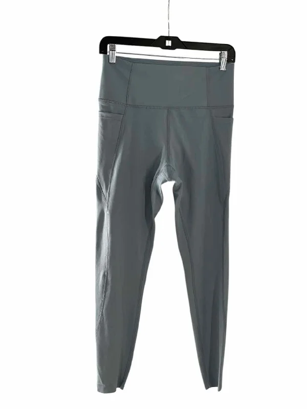 Dansko Size M Blue Athletic Pants Trendy Printed Leggings
