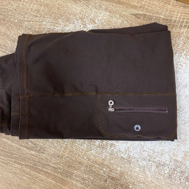 Leo Star Athletica - Women's Cropped Wide-Leg Pants: Brown-women-6 Lightweight Linen Pants Leo Star Athletica - Women's Cropped Wide-Leg Pants: Brown-women-6 Lightweight Linen Pants