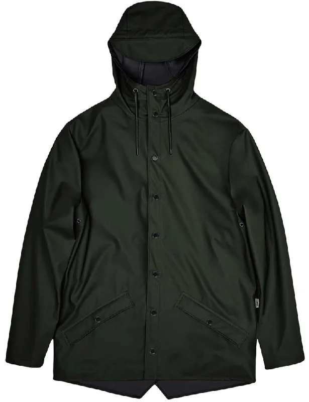 Rains Waterproof Jacket Green 12010 Faux Fur Fabric Real Fur Fabric Shearling Fabric Rains Waterproof Jacket Green 12010 Faux Fur Fabric Real Fur Fabric Shearling Fabric