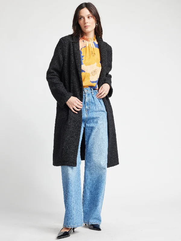 Bronte Open Cardigan Mesh Fabric Canvas Fabric Denim Fabric