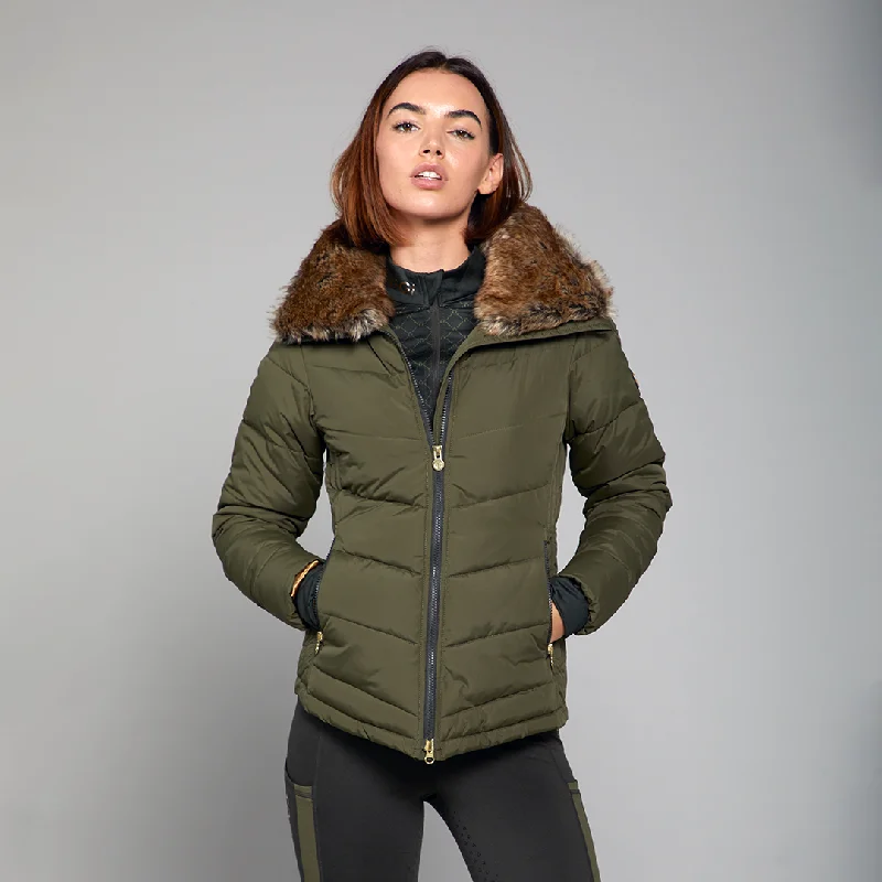 Toggi Lambert Padded Jacket Khaki Wool Jacket Cashmere Jacket Tweed Jacket