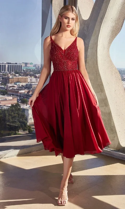 Tea Length Party Dress CD0225 By Ladivine Tunics Exclusive limited