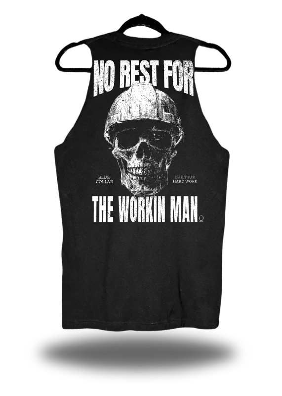 NO REST TANK TOP neon tank top