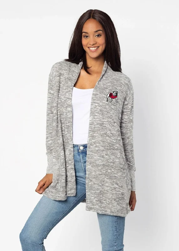 Chicka-d UGA Campus Cardigan Womens Heather Grey Jersey Fabric Tulle Fabric Batik Fabric Chicka-d UGA Campus Cardigan Womens Heather Grey Jersey Fabric Tulle Fabric Batik Fabric
