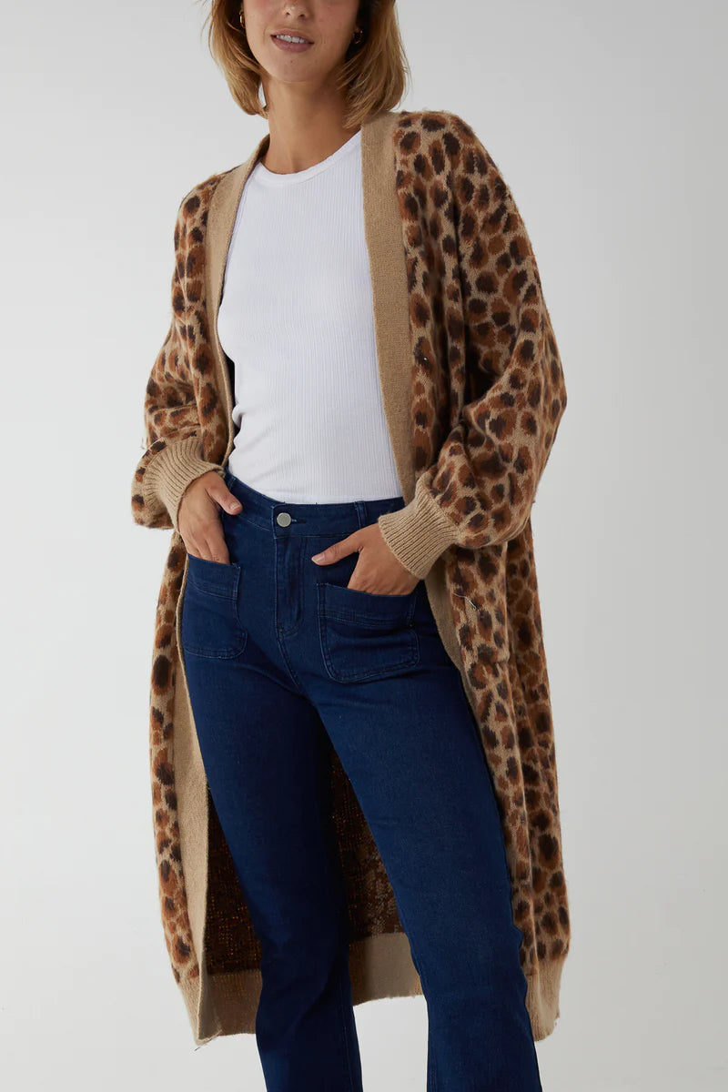 Nova Midi Cardigan Layered Multi-layer Single Layer