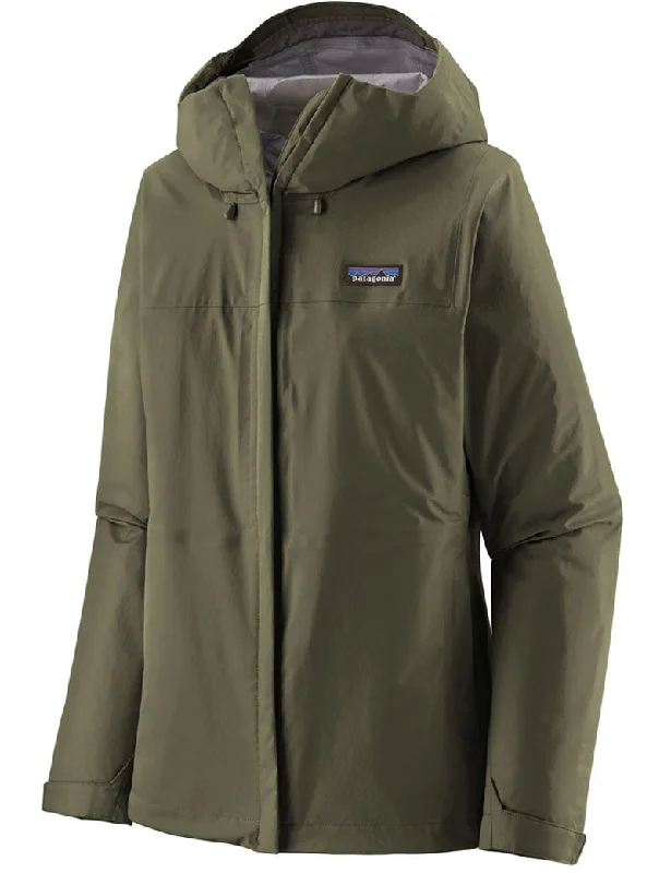 Patagonia W's Torrentshell 3L Rain Jacket Pine Needle Green Collared Jacket Crew Neck Jacket Turtle Neck Jacket Patagonia W's Torrentshell 3L Rain Jacket Pine Needle Green Collared Jacket Crew Neck Jacket Turtle Neck Jacket