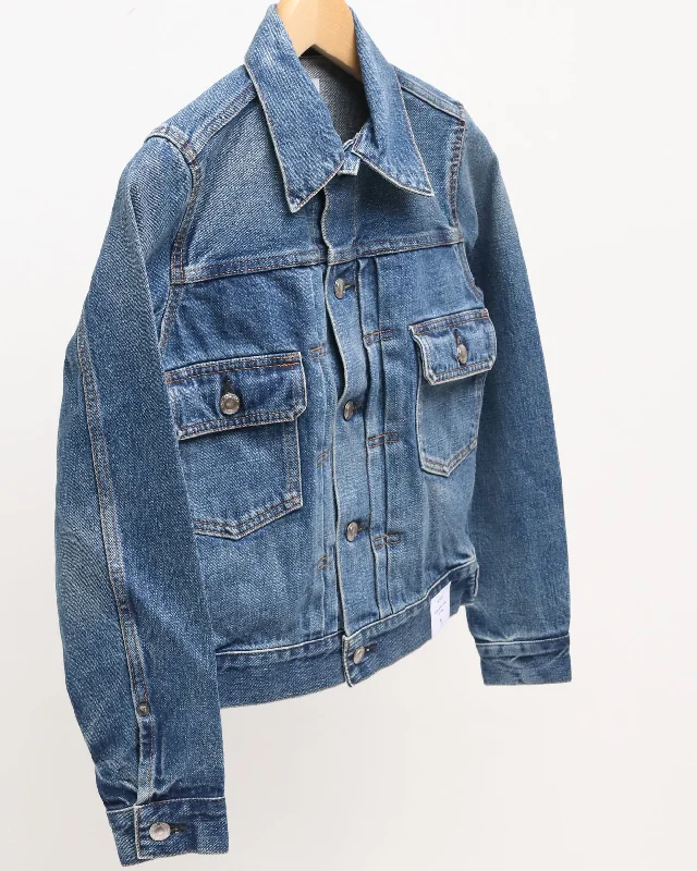 DENIM JACKET TYPE2 17102 Appliqued Jacket Beaded Jacket Sequined Jacket