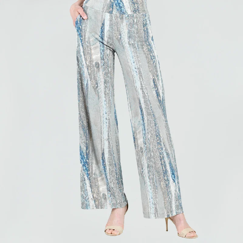 Wide Leg Pocket Pant - Python Taupe - Final Sale! Stylish Casual Pants