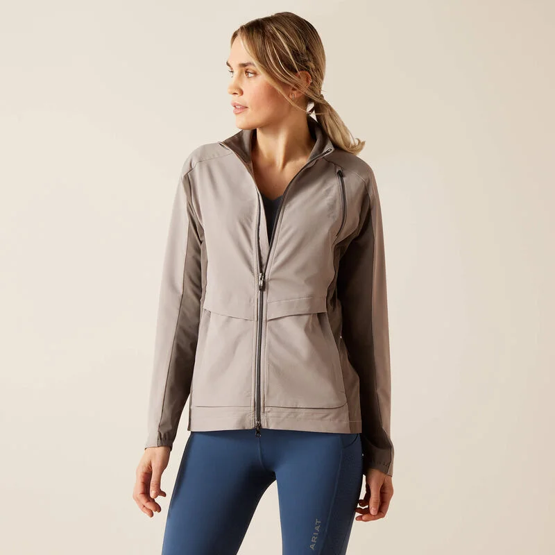 Ariat Breathe Deep Jacket Zinc Tailored Jacket Straight Jacket A-Line Jacket