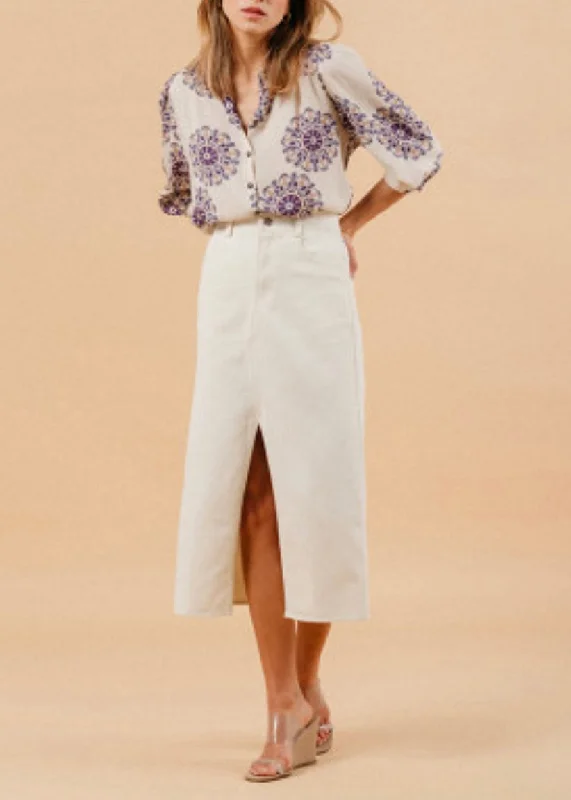 Maureen Skirt cashmere skirt soft