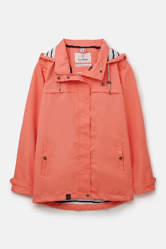 Lighthouse Beachcomber Jacket Coral Belted Jacket Elasticated Jacket Padded Jacket