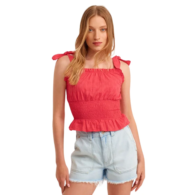 OXXO -  Gipel Strap Tank Top coral tank top