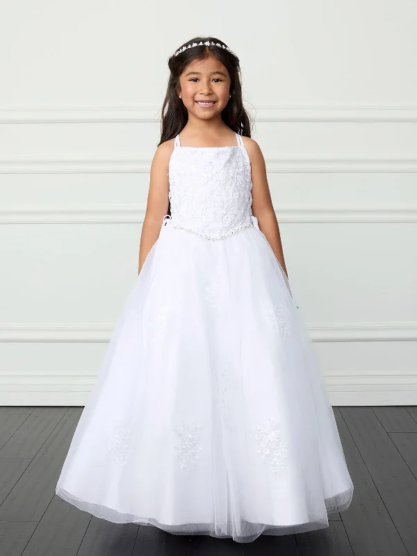 Girls First Communion Dress with Rhinestone Waist & Bolero Jacket 7-18 Oversized Jacket Tailored Jacket Straight Jacket Girls First Communion Dress with Rhinestone Waist & Bolero Jacket 7-18 Oversized Jacket Tailored Jacket Straight Jacket
