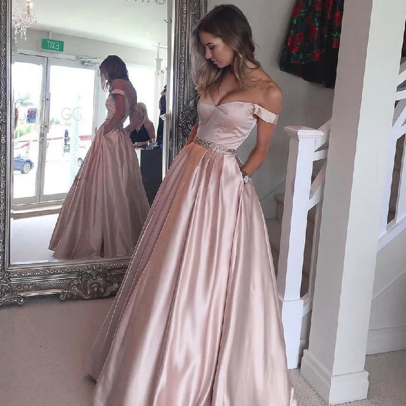 Long Prom Dresses, Satin Prom Dresses, A-Line Party Dresses, Backless Evening Dresses, Off-Shoulder Prom Dresses , Sexy Prom Dresses, V-Neck Prom Dress, LB0468 Mermaid Tail Wedding