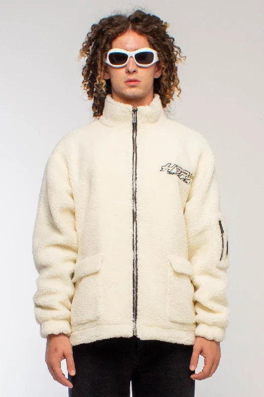 Multi Pocket Logo Sherpa Jacket Mesh Jacket Canvas Jacket Denim Jacket