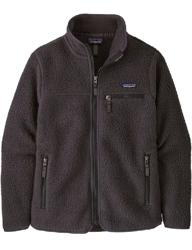 Patagonia W's Retro Pile Jacket Ink Black Quilted Jacket Puffer Jacket Insulated Jacket Patagonia W's Retro Pile Jacket Ink Black Quilted Jacket Puffer Jacket Insulated Jacket