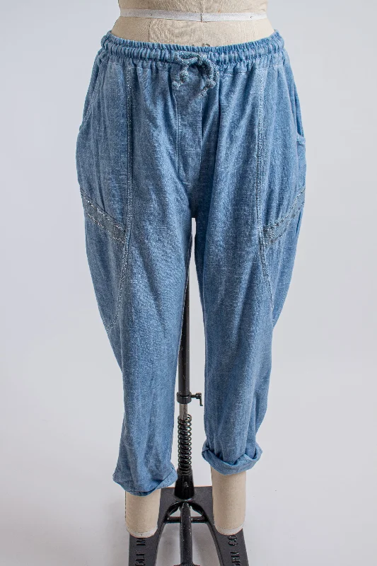 Light Denim Pants Comfortable Denim Trousers