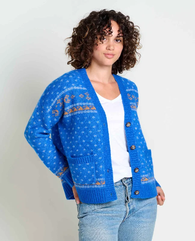 Toddy Cardigan Polka Dot Checkered Tartan