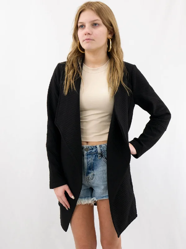 Thick Knit Fold Over Collar Cardigan Knit Fabric Woven Fabric Fleece Fabric