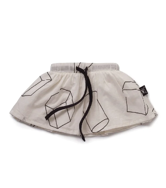 geometric skirt corduroy skirt comfortable