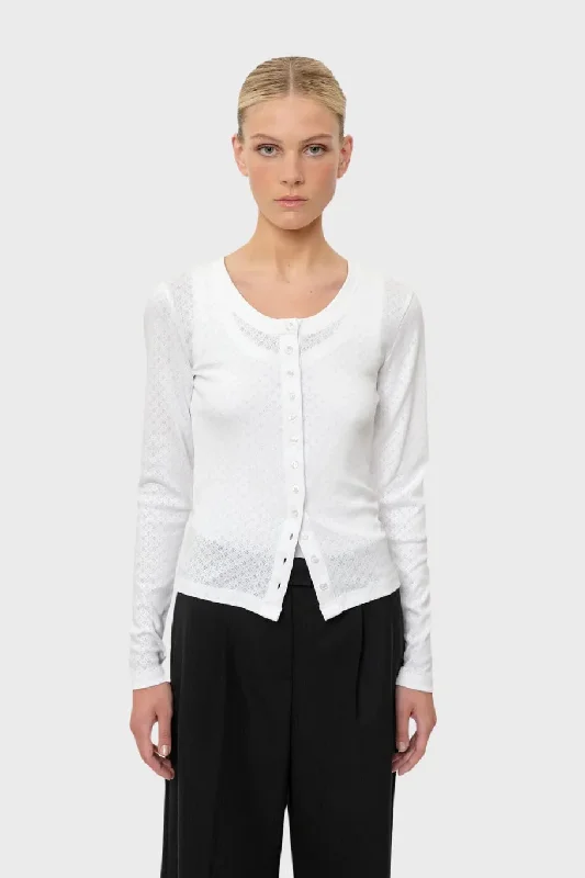 Herskind - Dylan Cardigan Front Pockets Side Pockets Patch Pockets