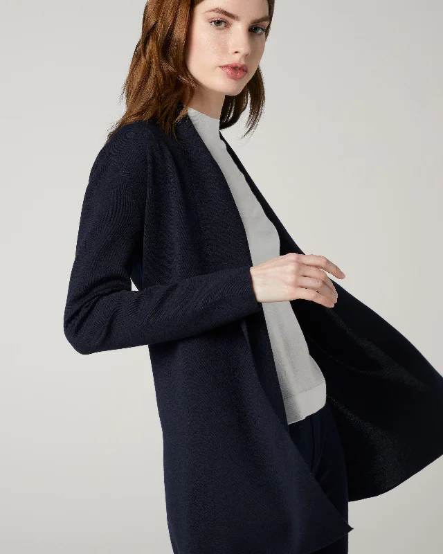 Shawl Collar Cardigan Cable Knit Ribbed Knit Lace Knit