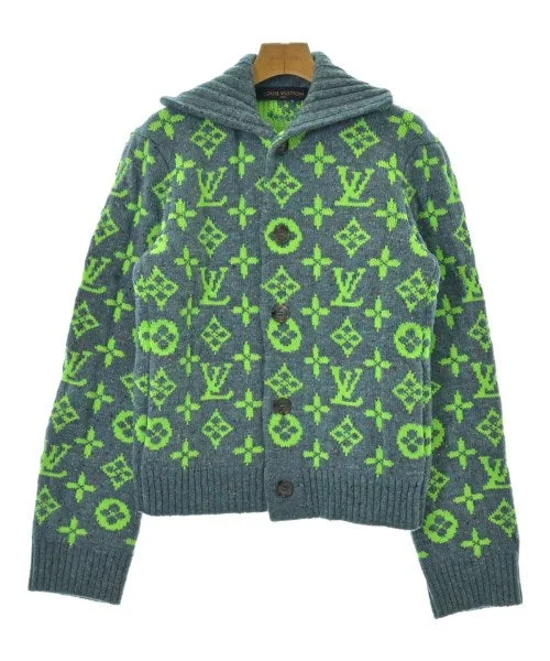 LOUIS VUITTON Cardigans Front Pockets Side Pockets Patch Pockets