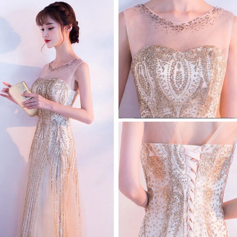Long Prom Dress, Tulle Prom Dress, Sleeveless Backless Prom Dress, Beading Prom Dress, Sexy Prom Dress, Charming Prom Dress, Floor-Length Party Dresses, LB0793 Tunics Chic fashionable