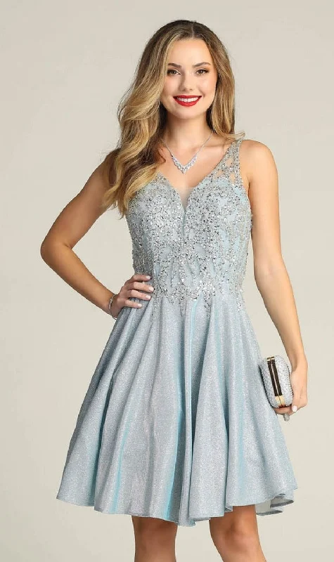 Chicas Short Party Dress j009 Tunics Prom sequined