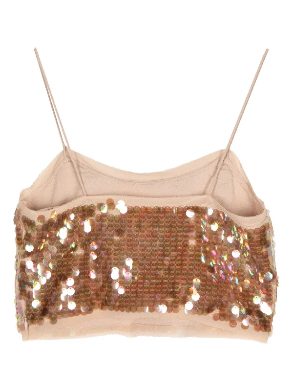 VELMA SEQUIN TANK TOP gym tank top