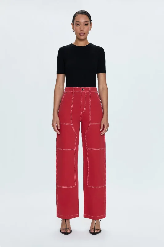 Grady Carpenter Pant - Rouge Comfortable Jogger Trousers
