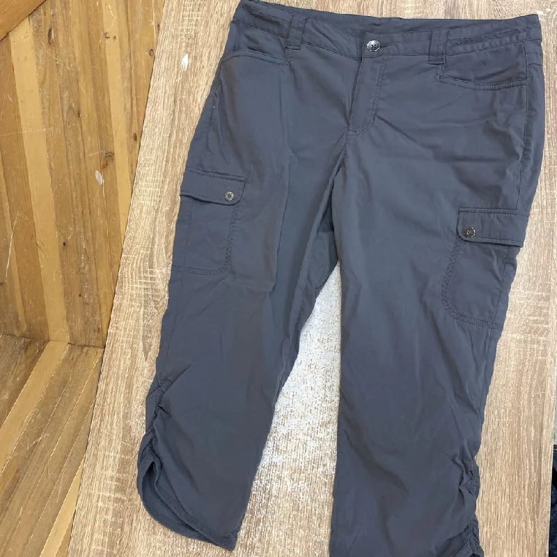 Eddie Bauer - Women's Capri Hiking Pants - MSRP $85: Grey-women-10 Elegant Trouser Pants Eddie Bauer - Women's Capri Hiking Pants - MSRP $85: Grey-women-10 Elegant Trouser Pants