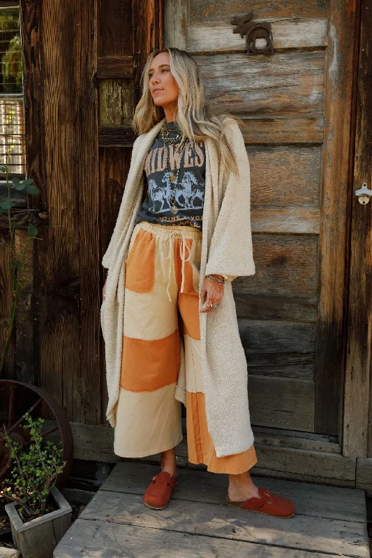 The Nest Moonlight Hug Cardigan - Seashell Wool Fabric Cashmere Fabric Tweed Fabric