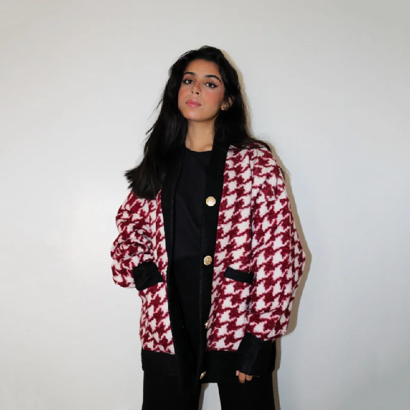Cardigan Oversize Boxy Cardigan Fitted Cardigan A-Line