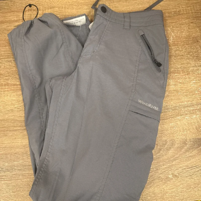 WindRiver-No Fly Zone Hiking Pants- MSRP $89: Grey -men-12 Lightweight Jogger Pants