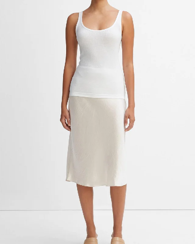 Scoop Neck Tank bold tank top