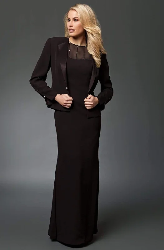 Alexander by Daymor Beaded Illusion Yoke Evening Dress With Jacket 2105 Satin Jacket Silk Jacket Chiffon Jacket Alexander by Daymor Beaded Illusion Yoke Evening Dress With Jacket 2105 Satin Jacket Silk Jacket Chiffon Jacket