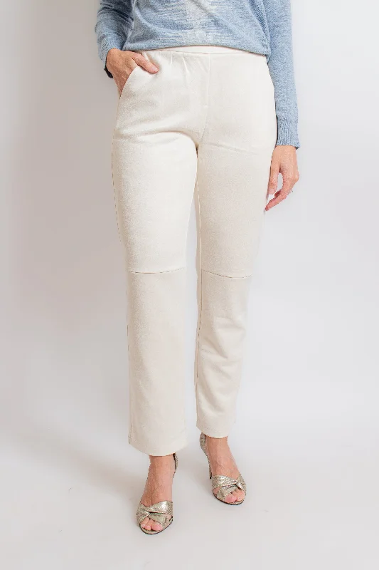 Winter White Pants Slim-Fit Leggings