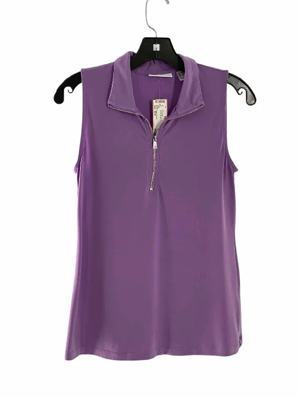 Susan Graver Size XXS Purple Tank Top mint tank top