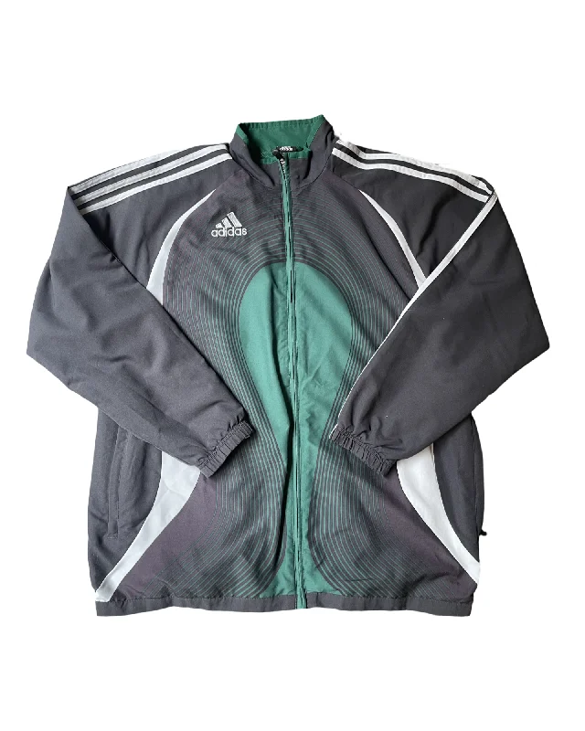 Vintage Adidas Track Jacket Insulated Jacket Fitted Jacket Loose Jacket
