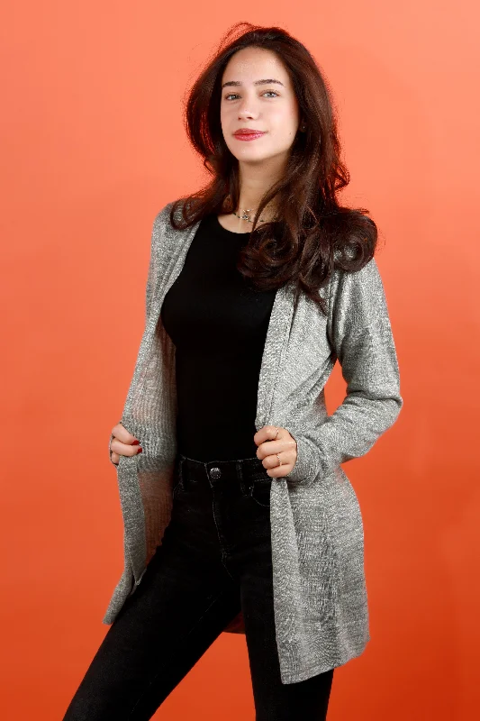 Ninety 60 Ninety - Bolero Cardigan Solid Color Striped Floral Print