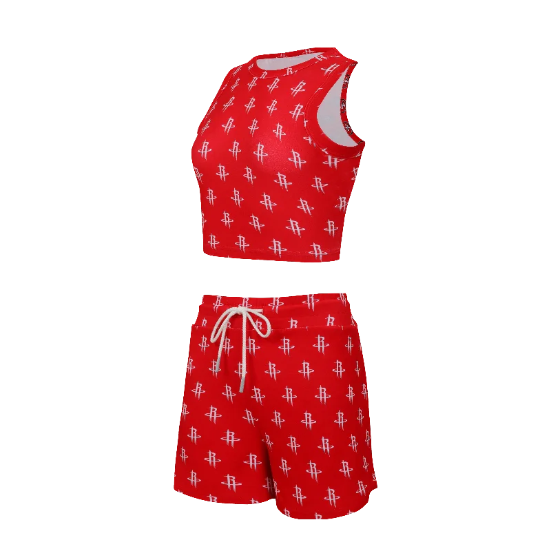 Women's Houston Rockets Concept Sports Tank & Short Set athletic tank top