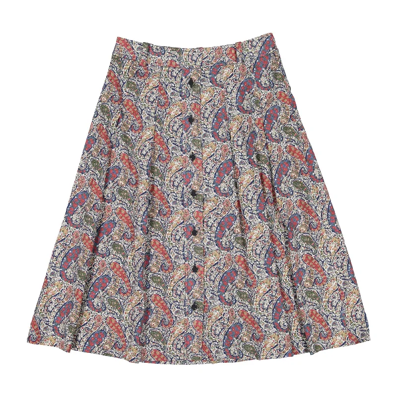 Bonpoint Duck Blue Glissade Womens Skirt high waist skirt