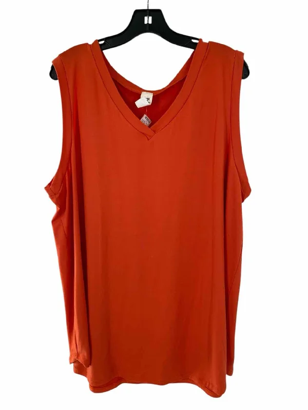 Sew in Love Size 3X Orange Tank Top cute tank top